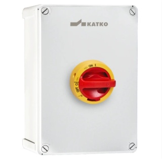 KEM 3125 YR M4 - Wyłącznik izolacyjny Katko IsoSafe 3×125 A IP66