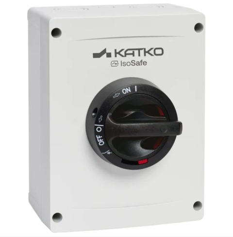 Wyłącznik izolacyjny Katko KEM 380 M3 3-polowy 80A w obudowie poliwęglanowej IP66