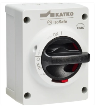 KEM 316 M2EMC 2×M25 Katko – 3-polowy wyłącznik izolacyjny EMC 16A IP66