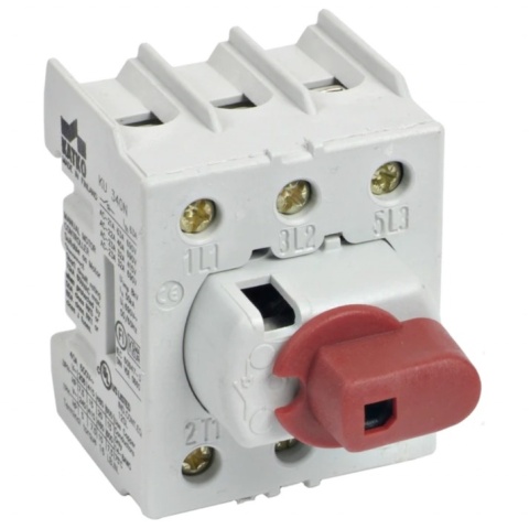 Rozłącznik obrotowy Katko KU 316N 3-polowy 16 A Load Break Switch