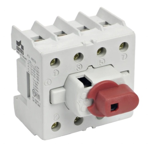 Rozłącznik obrotowy Katko KU 440N 4-polowy 40A